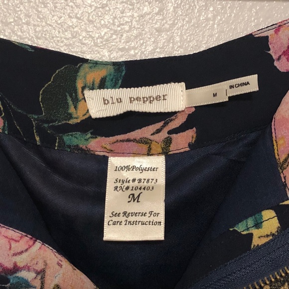 Anthropologie Blu Pepper Floral Print Shorts_Med - Picture 4 of 5